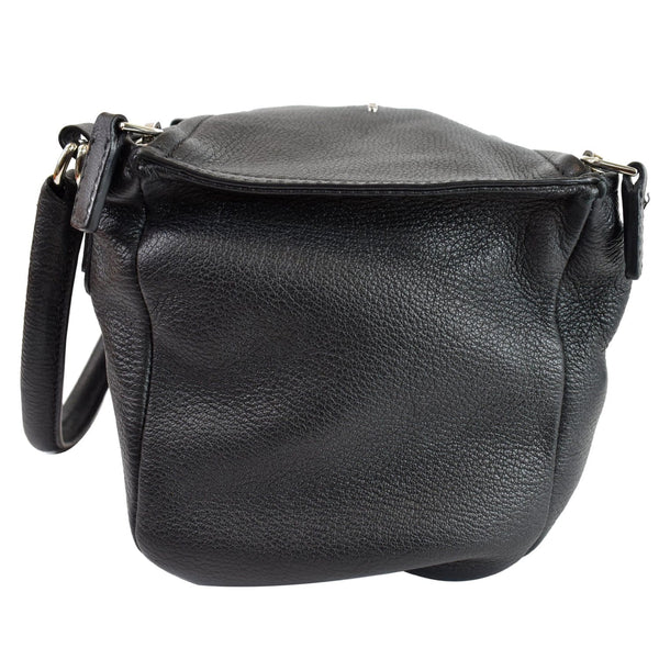 GIVENCHY Pandora Mini Grained Leather Shoulder Bag Black