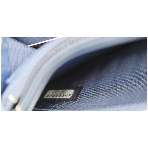 CHANEL Tassel Patchwork Leather Wallet On Chain Multicolor