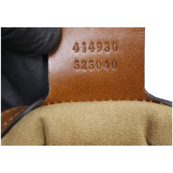 Gucci Linea A Supreme Coated Canvas Hobo Bag code