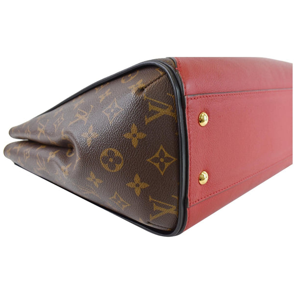 Lv Kimono Monogram Calfskin Bag brass buttons