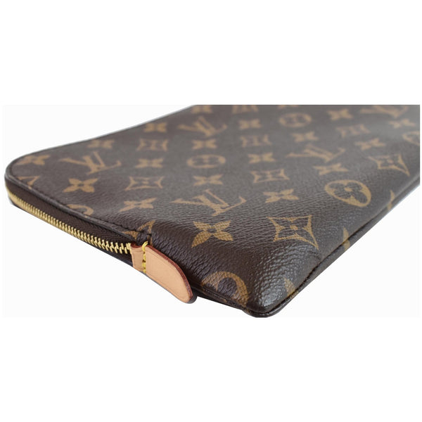 LOUIS VUITTON Etui Voyage PM Monogram Canvas Pouch Bag Brown