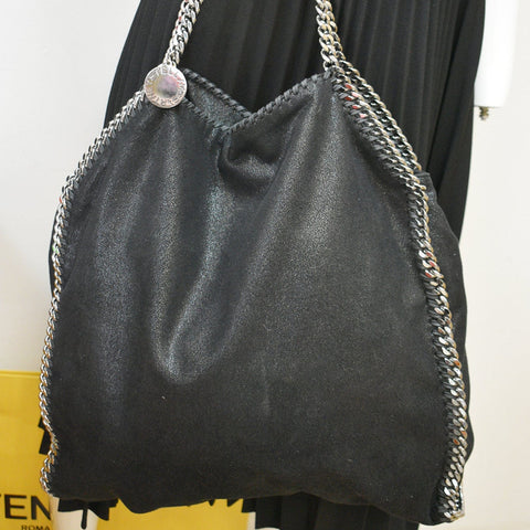 Stella Mccartney Falabella Large Faux Leather Shoulder Bag