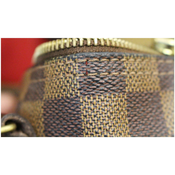 LOUIS VUITTON Speedy 35 Damier Ebene Satchel Bag Brown