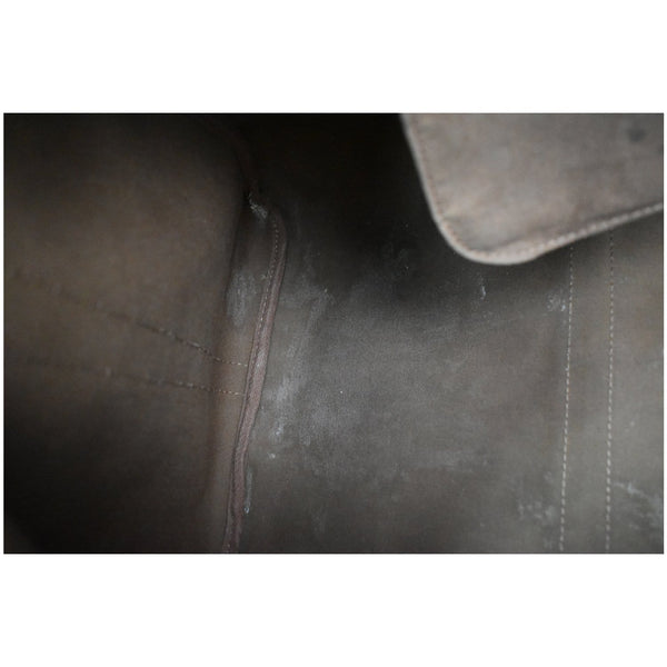 LOUIS VUITTON Keepall 50 Bandouliere Monogram Canvas Travel Bag Brown