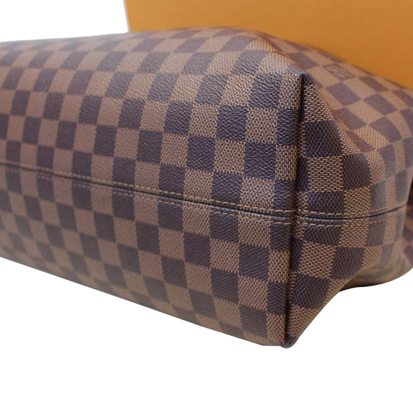 LOUIS VUITTON Graceful MM Damier Ebene Shoulder Bag Brown