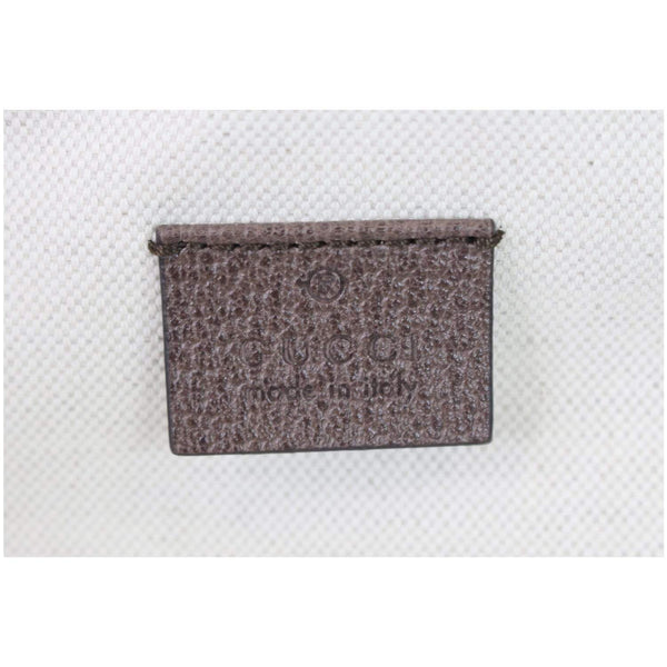 Gucci Neutral Wicker Suitcase Handbag - Tan Color - gucci logo