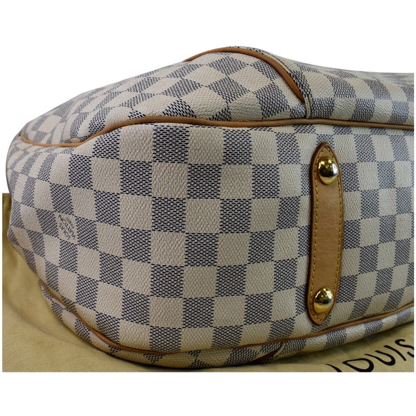 Louis Vuitton Galliera GM Damier Azur Shoulder Bag bottom