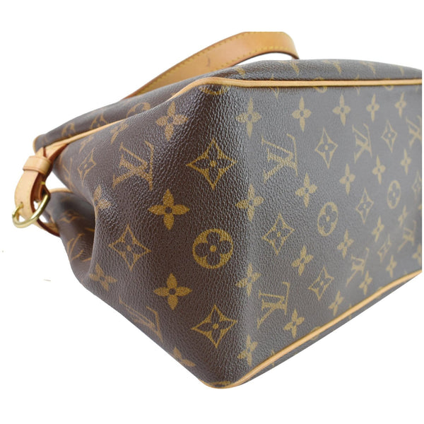 Lv Batignolles Vertical Monogram Canvas Tote Bag corner