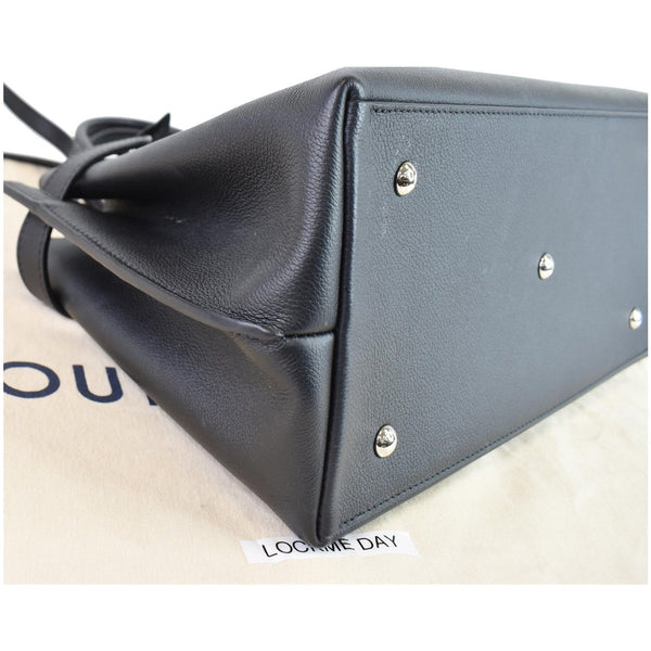 LOUIS VUITTON Lockme Day Grained Calf 2way Shoulder Bag Black