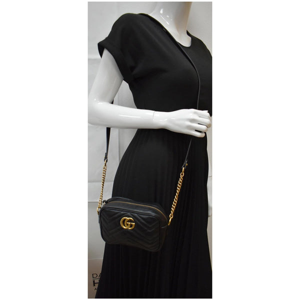 Gucci GG Marmont Matelasse Mini Leather Shoulder bag