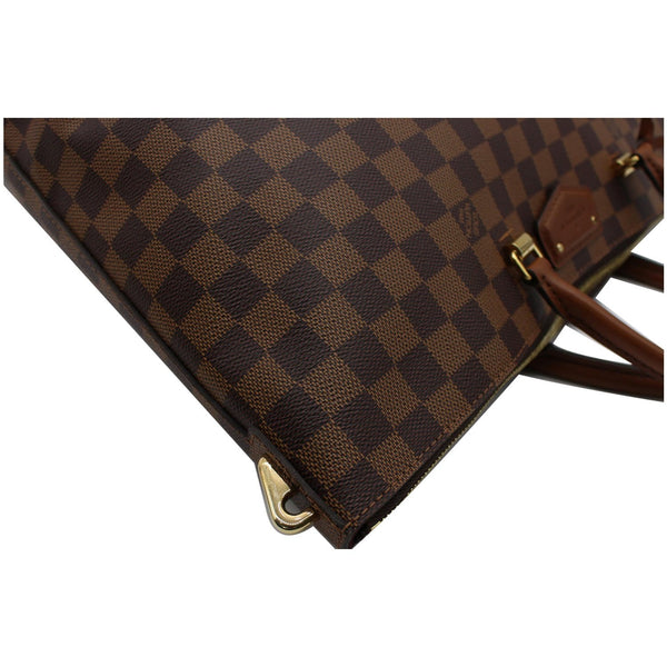 LOUIS VUITTON Belmont Damier Ebene Shoulder Bag Brown