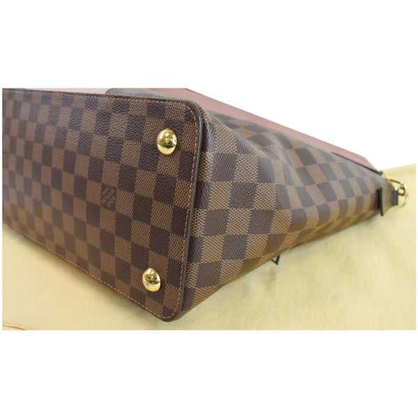LOUIS VUITTON Jersey Damier Ebene Shoulder Bag Magnolia