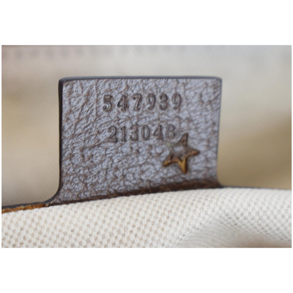 GUCCI Ophidia Soft GG Supreme Crossbody Bag Beige 547939