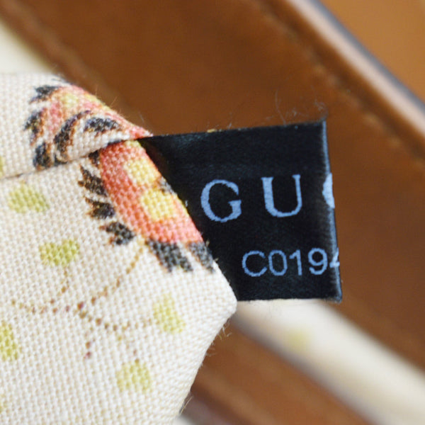 GUCCI GG Marmont Calfskin Leather Shoulder Bag Brown 409154