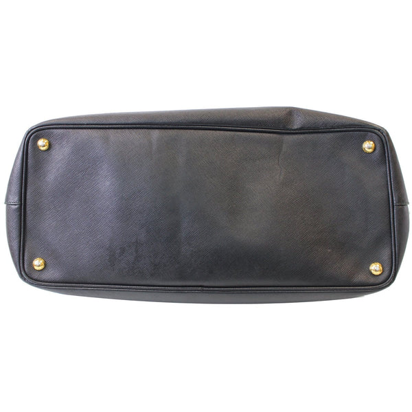 PRADA Galleria Large Saffiano Leather Tote Bag Black