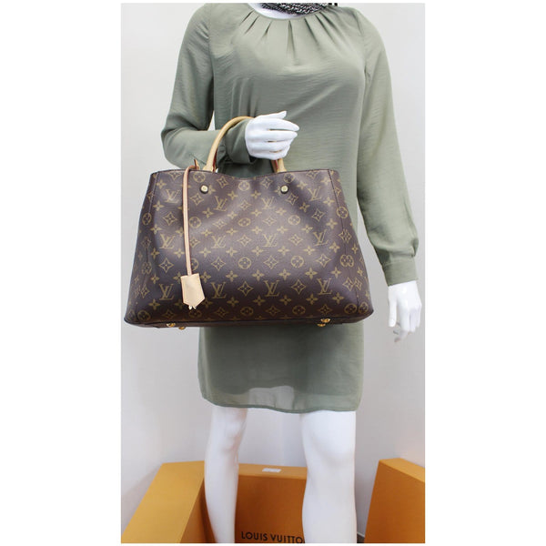 LV Montaigne GM Monogram Canvas On-hand Bag