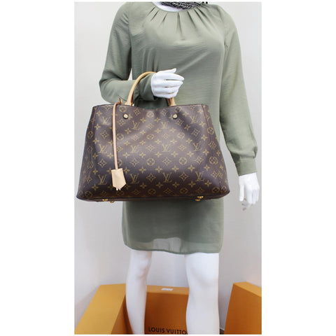 LV Montaigne GM Monogram Canvas On-hand Bag