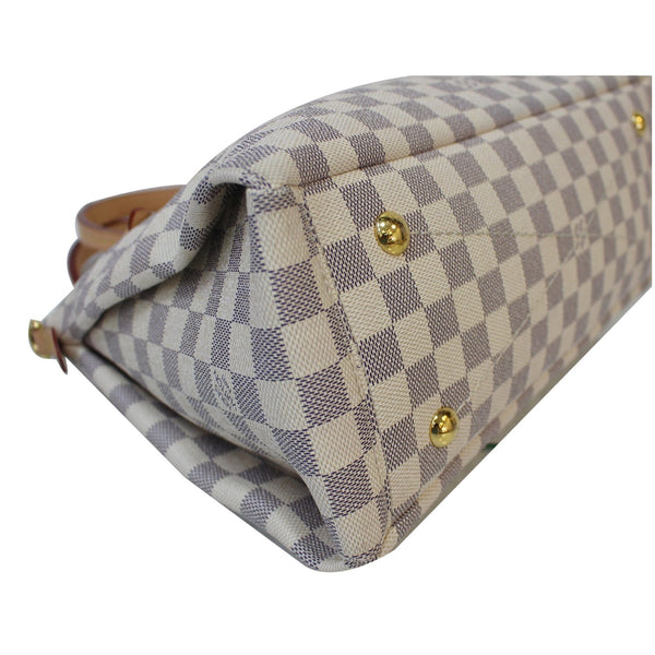 Made: Spain LV Lymington Damier Azur Shoulder Bag