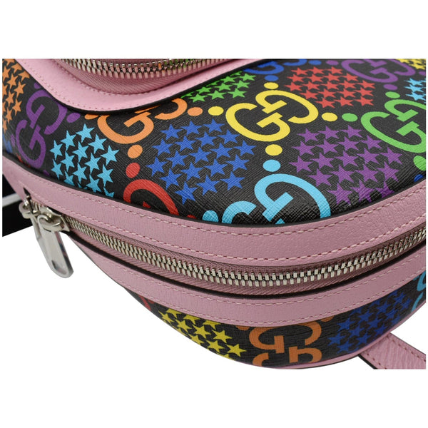 GUCCI Psychedelic GG Supreme Monogram Canvas Backpack Bag Multicolor 601296