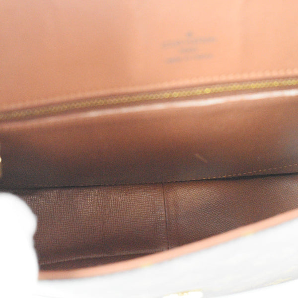 LOUIS VUITTON Saint Cloud GM Monogram Canvas Crossbody Bag Brown