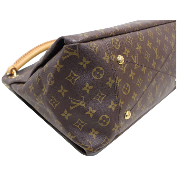 Louis Vuitton Artsy MM Monogram Canvas Bag side view