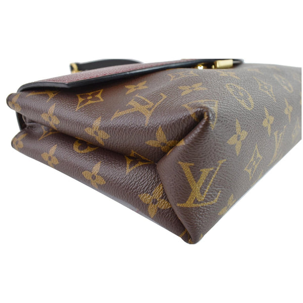 LOUIS VUITTON Saint Placide Monogram Canvas Crossbody Bag Bordeaux