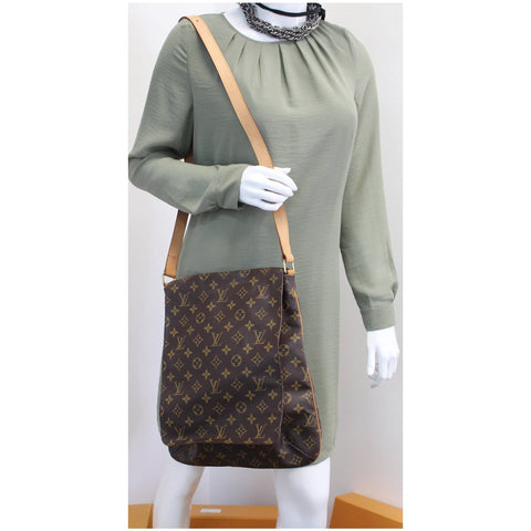 Lv Musette Salsa GM Monogram Canvas Shoulder worn Bag