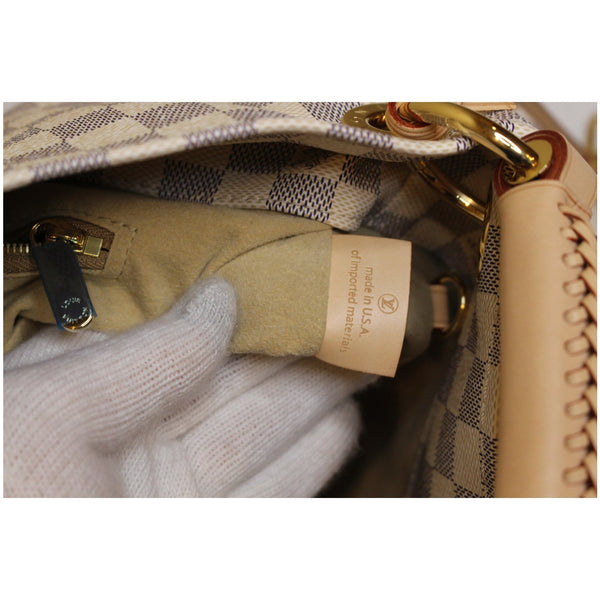 Louis Vuitton Artsy MM USA Made Shoulder Bag White