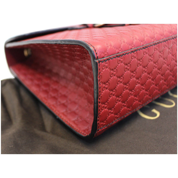 Gucci Shoulder Bag Micro Emily GG Guccissima Leather - left view