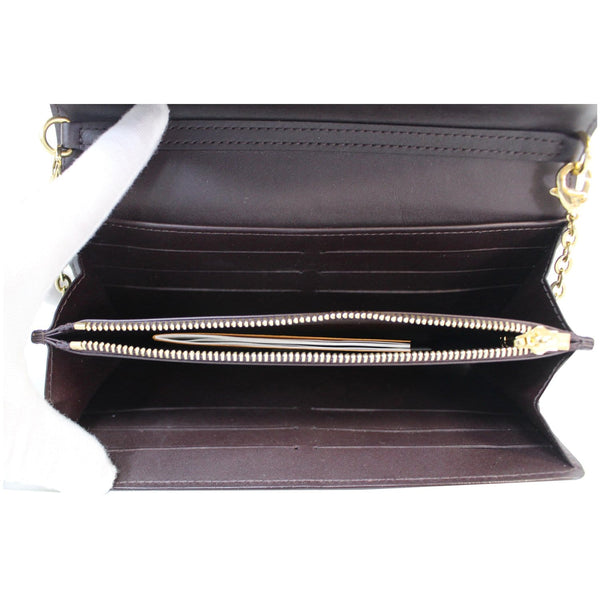 top & interior Louis Vuitton Mira Shoulder Chain Pouch