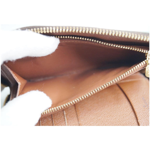 Louis Vuitton Monogram Zippy Canvas Organizer Wallet inside view