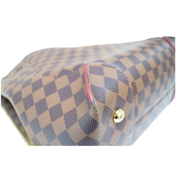 LOUIS VUITTON Caissa Damier Ebene Hobo Bag Brown-US