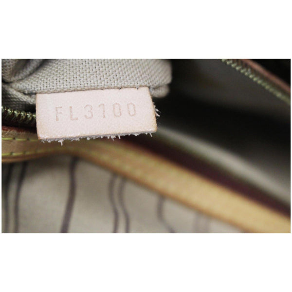 used LV Delightful PM Monogram Canvas Bag with tag number
