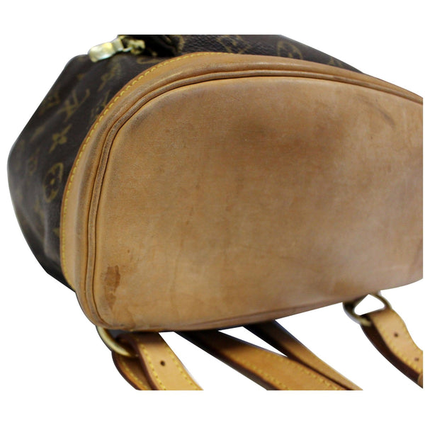 LOUIS VUITTON Montsouris MM Monogram Canvas Backpack Bag Brown-US