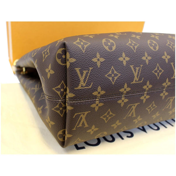 LOUIS VUITTON Graceful MM Monogram Canvas Shoulder Bag-US