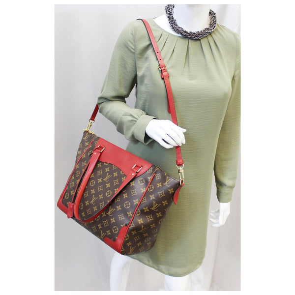 LOUIS VUITTON Estrela NM Monogram Canvas Shoulder Bag Cherry-US