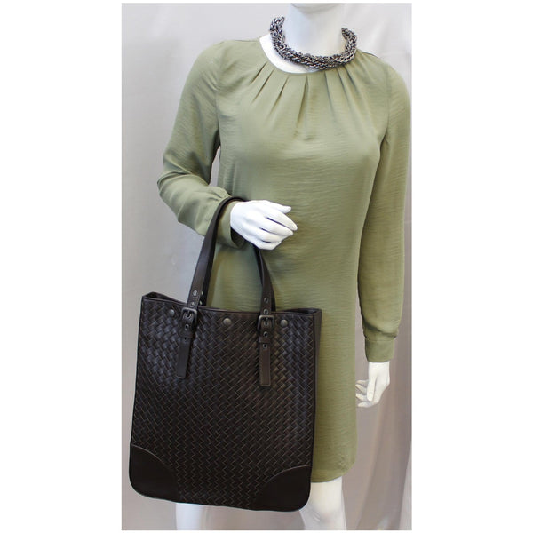 Bottega Veneta Tote Intrecciato Bag - full view