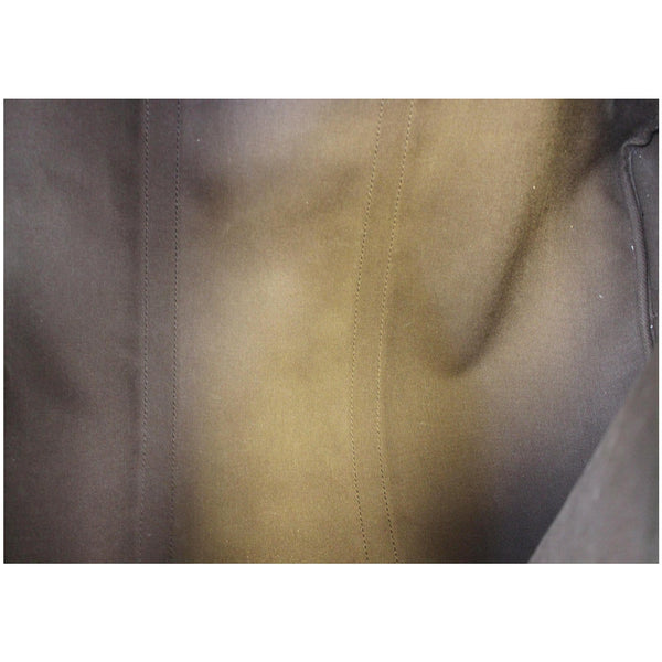 Louis Vuitton Keepall - Lv Damier Ebene Travel Bag - inside view