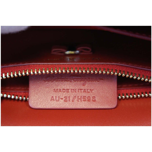 SALVATORE FERRAGAMO Vara Rainbow Leather Crossbody Bag-US