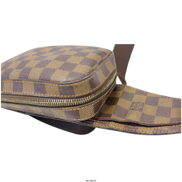 LOUIS VUITTON Geronimos Damier Ebene Hip Bag Brown-US