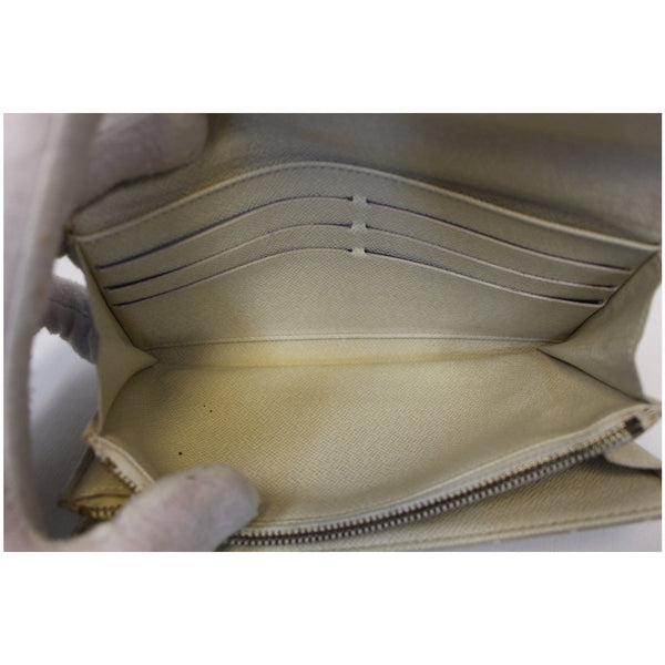 lv Monogram Wallet Mini Lin Sarah inside pockets