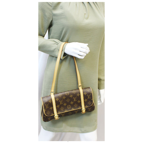 LOUIS VUITTON Marelle MM Monogram Canvas Shoulder Bag-US
