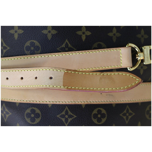 LOUIS VUITTON Keepall 55 Bandouliere Monogram Canvas Travel Bag Brown