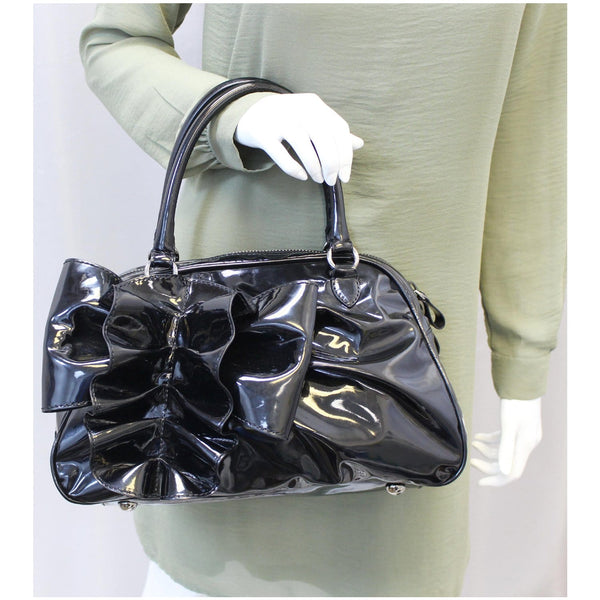 Valentino Shoulder Bag Garavani Lacca Bow for women