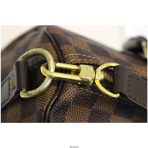 LOUIS VUITTON Speedy 30 Bandouliere Damier Ebene Shoulder Bag