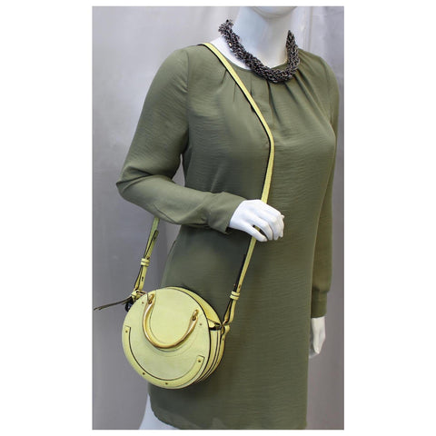 Chloe Crossbody Bag Calfskin Suede Small Pixie for women