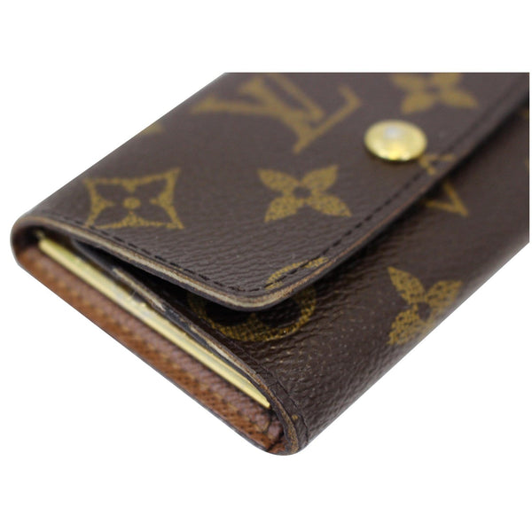LOUIS VUITTON Monogram Canvas 6 Key Holder Brown