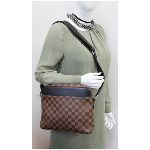 Louis Vuitton Jake PM Damier Ebene On-arm Bag Brown