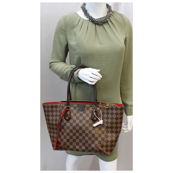 Louis Vuitton Caissa MM On-arm tote Bag- Brown