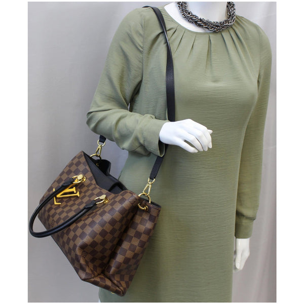 LOUIS VUITTON LV Riverside Damier Ebene Shoulder Bag Noir-US